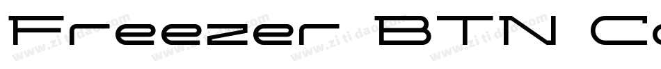 Freezer BTN Condensed字体转换